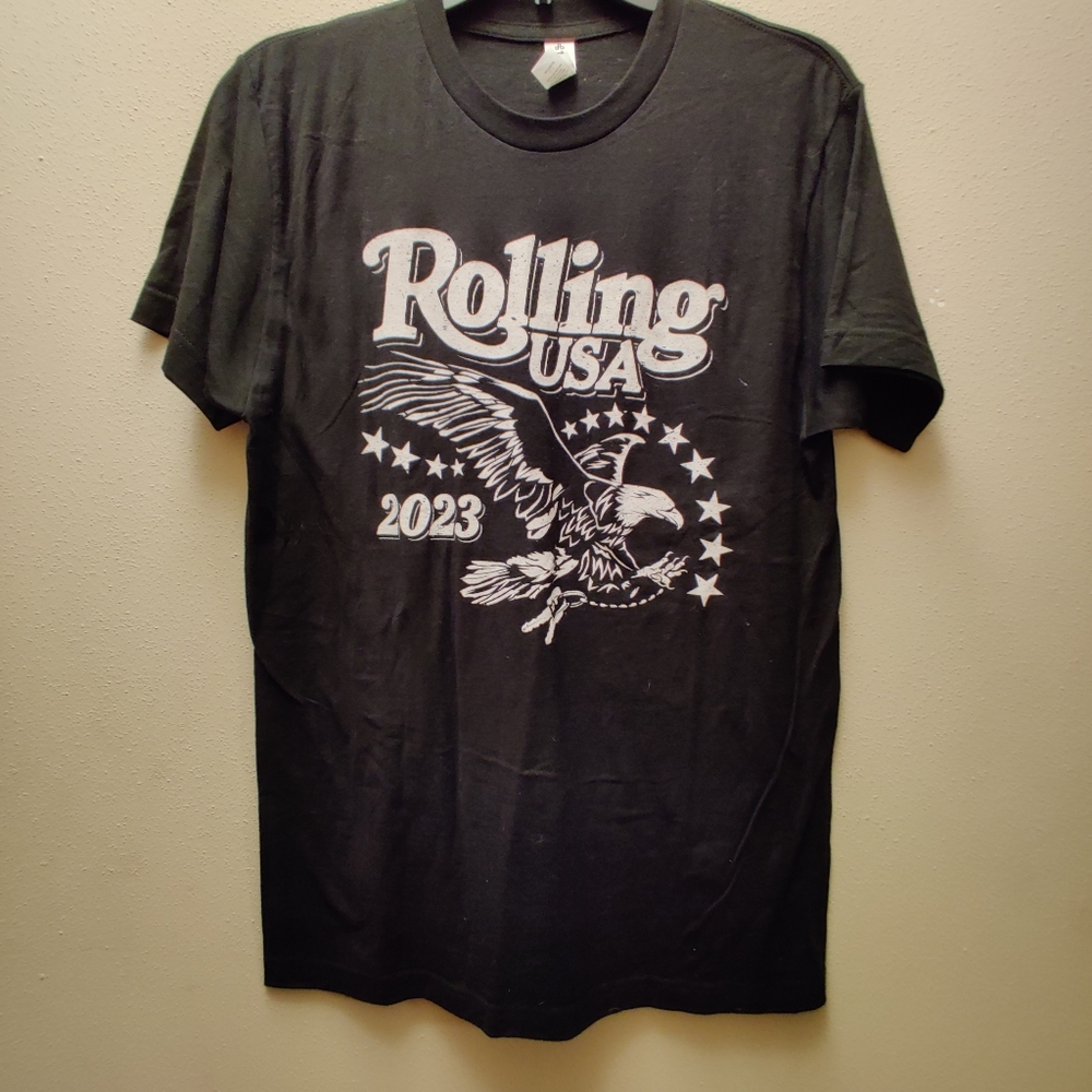 Rolling USA Black T-Shirt